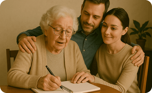 Dedicated care professionals